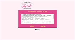 Desktop Screenshot of plan-cul-facile.net